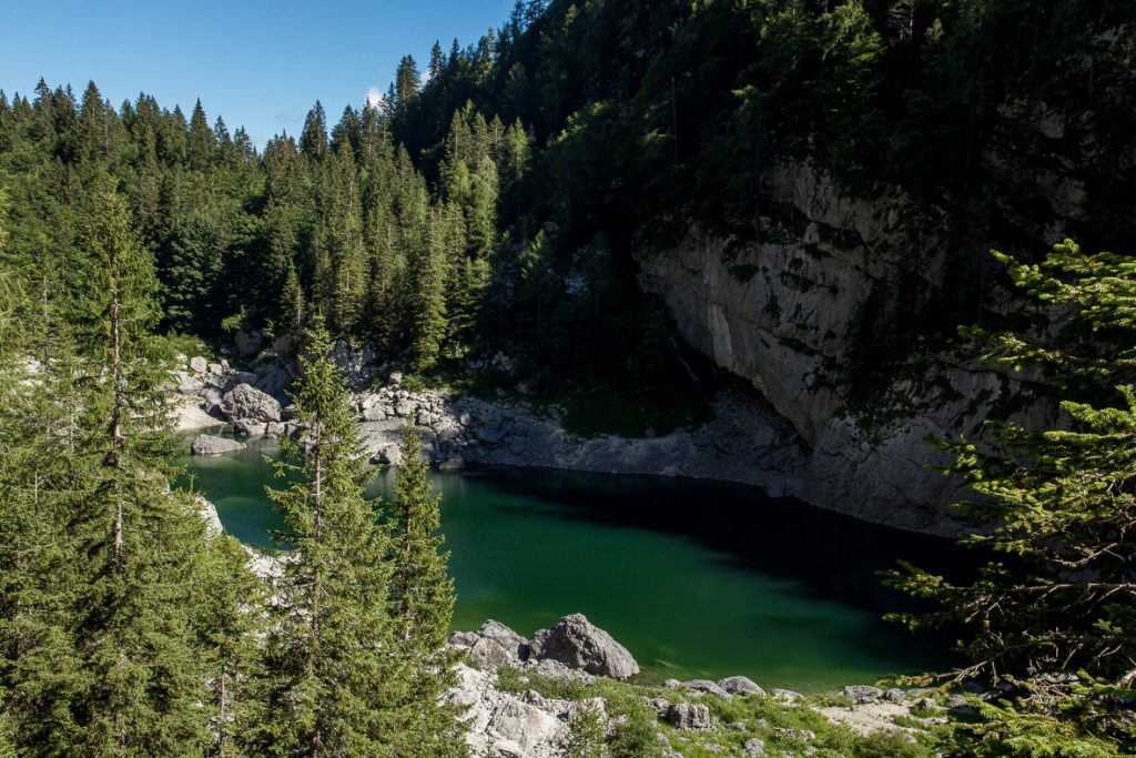 7 Lakes Valley, Triglav meren. Landschappen in Slovenië.
