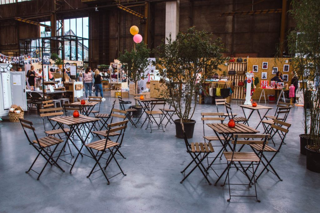 Creatieve evenementen in het Werkspoorkathedraal van Utrecht. Flavourites 2017.